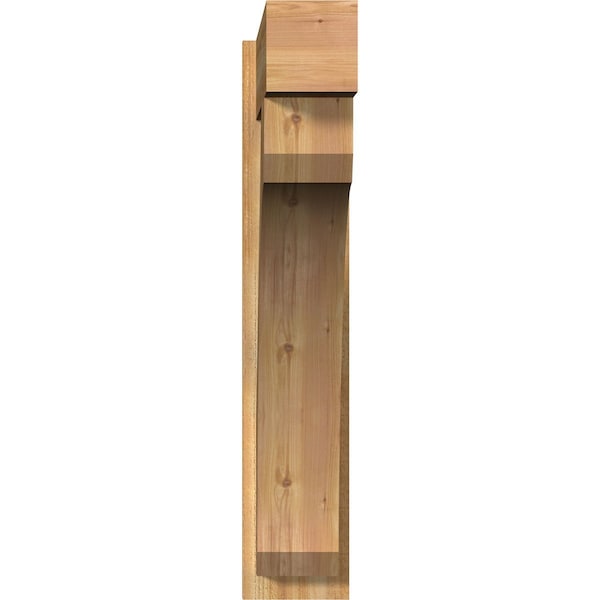 Legacy Block Rough Sawn Outlooker, Western Red Cedar, 8W X 34D X 42H